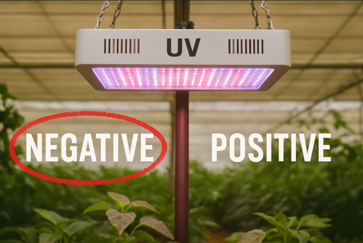 Ben&ouml;tigen Sie UV-Wachstumslicht zum Wachsen oder nicht? Negative vs. positive Haltung