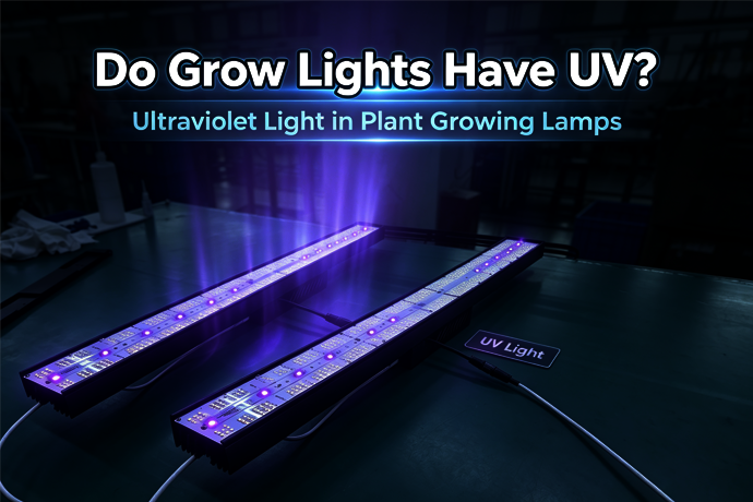 As luzes de cultivo t&ecirc;m UV？